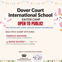 6 to 12 April 2026: Holiday Camps @ Dover Court International School