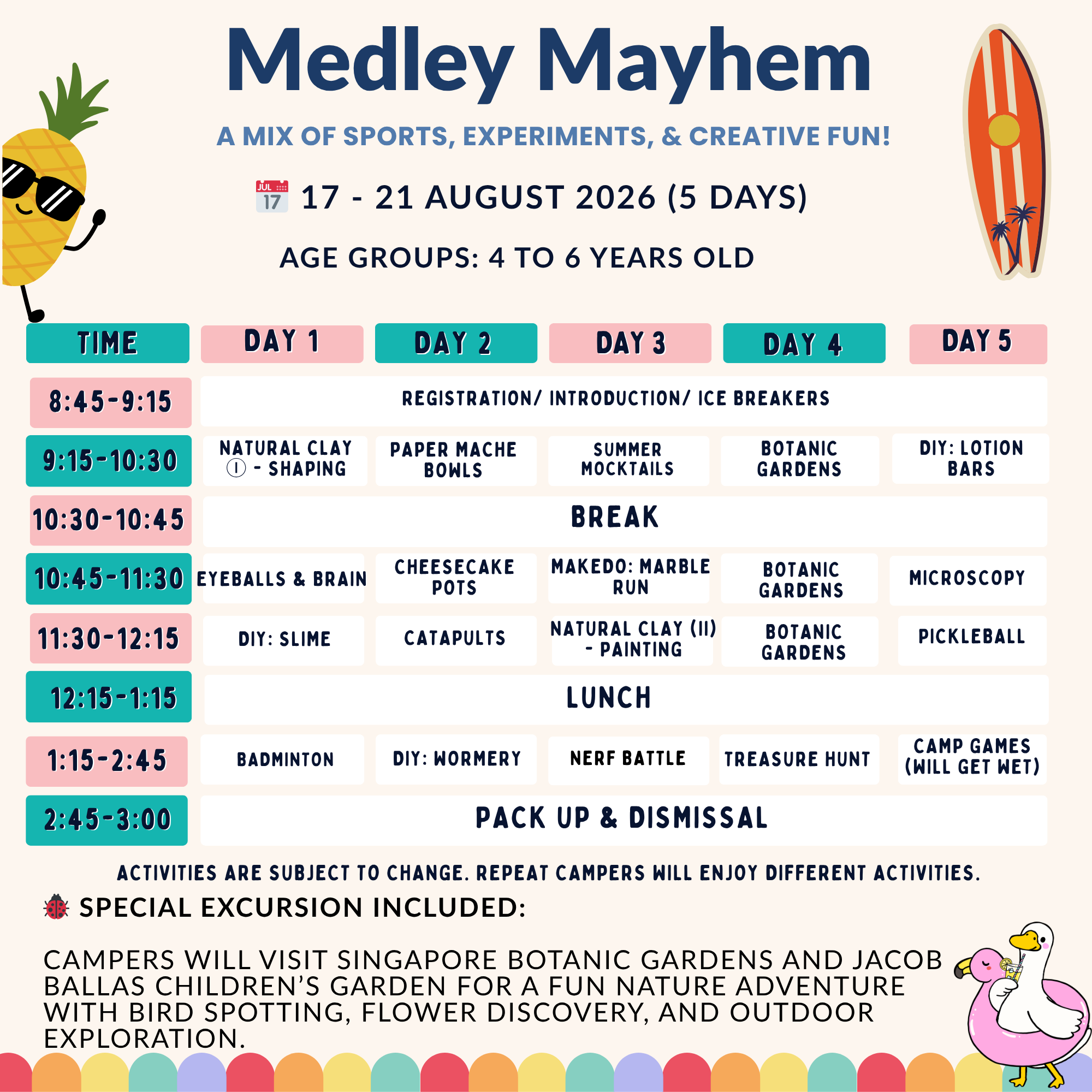 2026 Summer Holiday Camps @ La Petite Ecole - Image 4