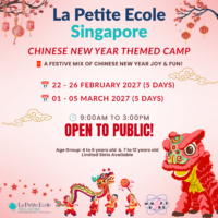 2027 Holiday Camps @ La Petite Ecole (Feb & Mar 2027)